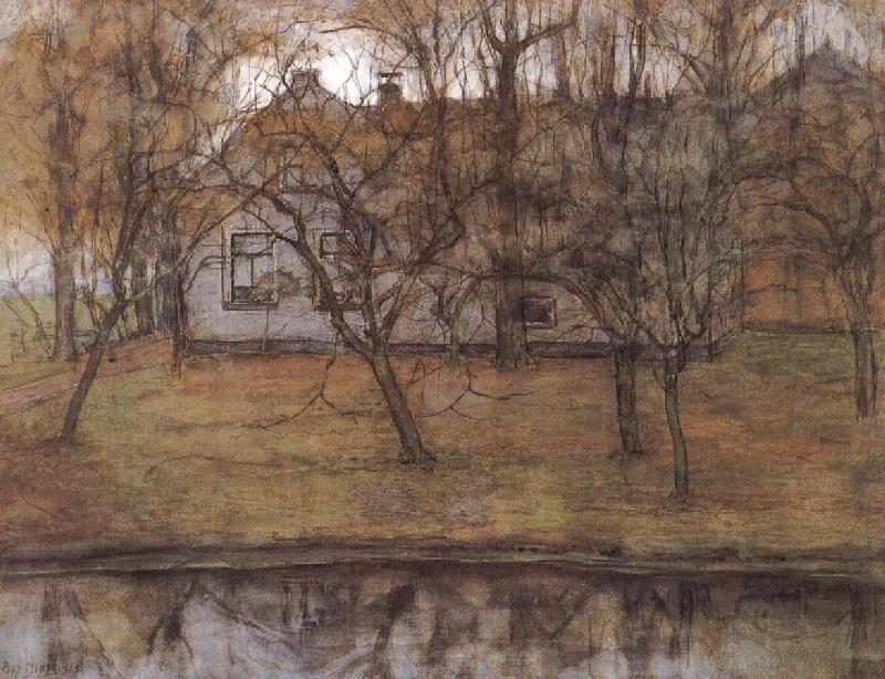Piet Mondrian Farmhouse oil painting picture